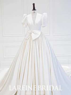 法式婚纱的整体造型 法式婚纱造型要点